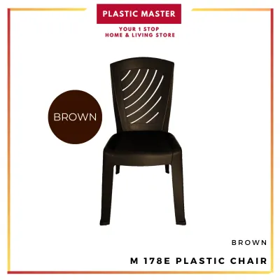 【 PLASTIC MASTER 】High Quality Plastic Chair Dining/ Study/ Office Chair Kerusi Plastik Berkualiti M178E