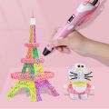 Bộ Bút Vẽ 3D Độc Đáo Sáng Tạo Cho Bé Kèm Phụ Kiện. 