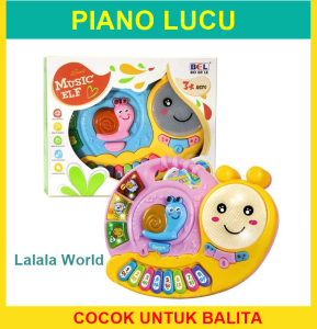 Mainan Mewah Piano Snail Musik Anak Perempuan 2022 Viral Anak Laki laki Anak Cowok Murah Meriah Terbaru