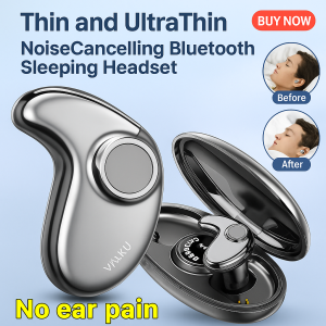 Ultra-Thin Mini Not-In-Ear Sleep Headphones Invisible Sleep Wireless Headset Noise Canceling Bluetooth Earphones