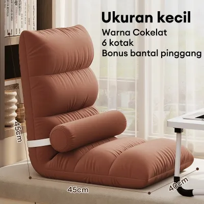 CUTEHOME Kursi Lantai Tatami Minimalis Jepang Kursi Lipat Kursi Sofa Malas Raksasa