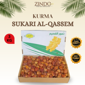 KURMA SUKARI AL QASSEM 3 KG / OLEH-OLEH HAJI DAN UMROH
