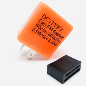ดีเลย์รีเลย์ ปรับระดับ 12 V ใส่ได้ทุกรุ่น ให้ไฟกระพริบเร็วรีเรย์ ไฟเลี้ยวแต่ง Flasher 1อัน