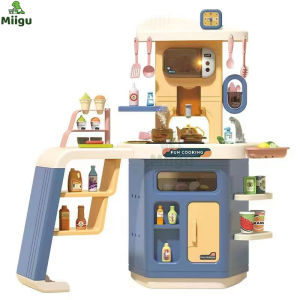 Miigu Baby New High Quality Light Luxury Kitchen Set For Kids Pretend Play kitchen Set (FREE CHRISTMAS/GIFT WRAP)
