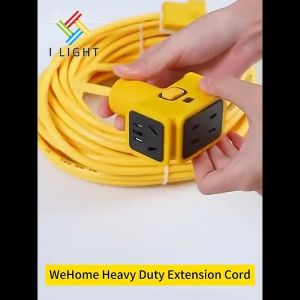(Fast Delivery)5M-30M Extension Cord Socket Electric Vehicle Charging Extension Wire With Switch