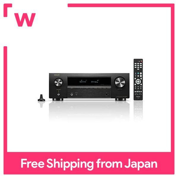 Denon AVRX580BT 5.2ch AV Surround Receiver with 8K Ultra HD, HDR10