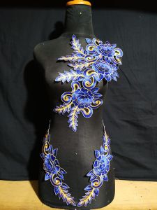 RENDA BORDIR MOTIF AZZURA COCOK UNTUK GAMIS GAUN KEBAYA DLL