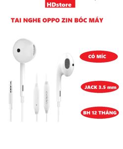 tai nghe Oppo zin bóc máy tai nghe nhét tai tai nghe có dây giá rẻ nghe cực hay