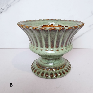 The Leaferie Amara plant pots Ceramic flowerpot flowerpots flower pot planter planters
