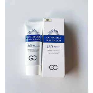 Kem Chống Nắng Nâng ToneDưỡng Da Hàn Quốc GC Nature Sun Cream SPF 50+ 60ml - Ngăn ngừa sạm nám và lão hóa da tạo hiệu ứng trong suốt 3D giúp da trở nên trong suốt và rạng rỡ. 🍄Duy trì độ ẩm cho da mềm mại mịn màng đồng thời dưỡng da sáng hồng