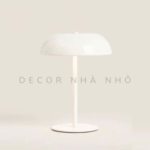 D207 - Đèn bàn hình nấm sạc USBđèn ngủ nhà hàng quán bar phong cách cổ điển đèn LED kim loại sáng tạođèn bảo vệ mắt