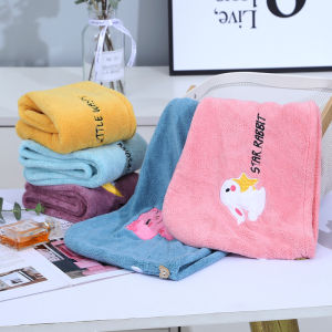 Wise Goods Microfiber Towel for Women Bathroom Rapid Drying Absorbent Hair Magic Shower Cap Thickening Turban Head Wrap