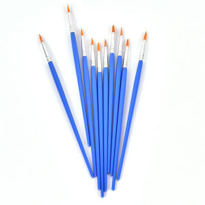 baoda 10ชิ้นแปรงระบายสีศิลปินผมไนลอนสีน้ำอะคริลิกรอบปลายมือ แปรงทาสีไนลอนปลายแหลม10ชิ้นแปรงทาสีสีน้ำ แปรงทาสีไนลอนปลายแหลม10ชิ้นปากการะบายสีน้ำสีสำหรับศิลปิน N/a N/a N/a