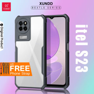 Xundd [Original] Beatle Clear Hybrid Shock Proof Armor Case for itel S23