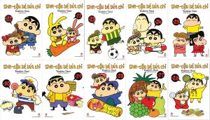 Sách - Combo 10 quyển Shin cậu bé bút chì - truyện ngắn - từ tập 21 đến tập 30 + bán kèm 1 bút viết