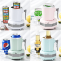EKLEVA Cốc Làm Lạnh Di Động Tại Nhà Cốc Làm Lạnh Nhanh Mini Máy Làm Đá Mùa Hè Đồ Uống Đông Lạnh Văn Phòng Đa Năng. 