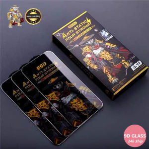 ฟิล์มกระจก แบบเต็มจอ iPhone 15 6 7 8 Plus 11 12 13 14 15 Pro Max Plus 12 13 Mini XR XS MAX ฟิล์มกระจกนิรภัย ฟิล์มกระจก ของแท กันรอย กันฝุ่น รุ่นกาวเต็มแผ่น