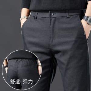 【28-38】Mens business trousers office straight-leg pants casual pants trousers business casual pants X305
