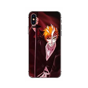 Cute LED Phone Case for iPhone 14 13 12 11 Pro Max 8 7 Plus X XS XR Flash Funda Anime My Hero Academia Deku Bakugou Boku Cover