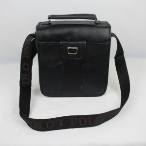 Tas Selempang Kulit 10"Inchi Polo Amstar Kulit PU Slingbag Tas Pria