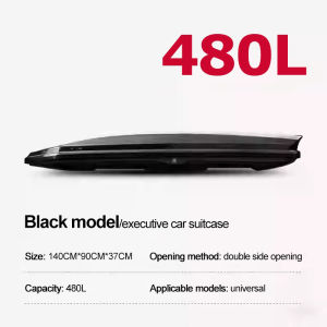 Roof luggage compartment ultra-thin and large capacity car carrying roof box travel luggage rack universal