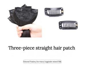 Hair Accessories Smooth Hair Bundle Fluffy Segmented Long-lasting Non-shedding Comfortable and Breathable