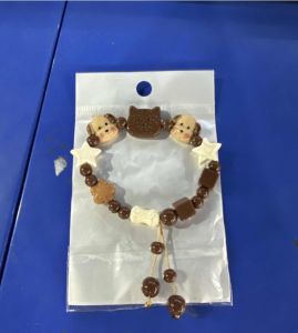 [fenggongshuode] 5pcs Bohemian Multi-Layer Rice Bead Bracelet Wings Pendant Elastic Rope Bracelet Ethnic Style Jewelry