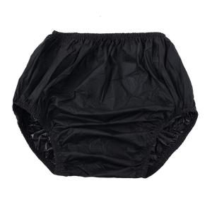 ที่คลุมผ้าอ้อมผู้ใหญ่ชุดชั้นในสำหรับควบคุมการถ่ายปัสสาวะไม่ได้กันน้ำกันรั่วกางเกงพลาสติกสำหรับผู้สูงอายุผู้พิการหลังคลอด