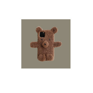 IPhone11 PROMAX plush dudu bear mobile phone case creative stereo cartoon tpu apple protective cover
