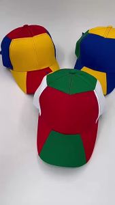 2026 World Cup Colorful Football Patchwork Hat Spring/Summer Original Baseball Cap Trucker Sun Hat