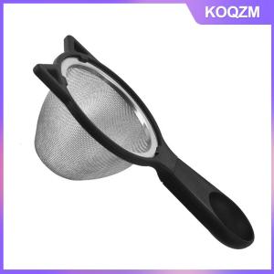 KOQZM Versatile Stainless Steel Fine Mesh Strainer-Perfect For CoffeeFlour Sift More-Ideal Kitchen Gadget For Cooking And Food Prep