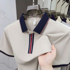 MenS Polo For Men Formal Golf Polo Shirt Tops Summer Cool And Breathable Sporty Casual Business Short-Sleeve