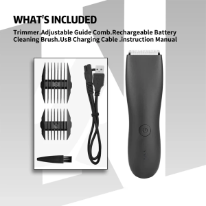 【SG STOCK】Professional Body Hair Waterproof Shaver Trimmer For Man Groomer Pubic Grooming Clipper Male Razor Waterproof Refill Blades