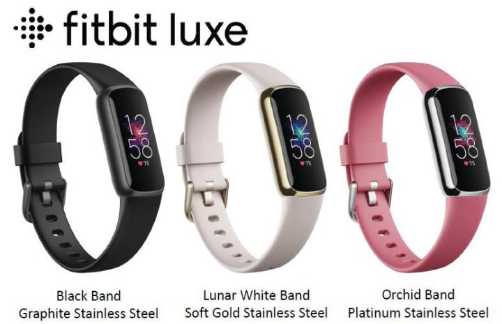 NEW] Fitbit Luxe Fitness Wellness Stylish Smart Watch Fitness