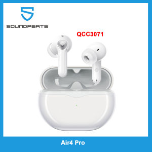 Soundpeats Air4 Pro Wireless Bluetooth V5.3 QCC3071 aptX Lossless Adaptive In-ear Detection CD Quality Lossless  Hybrid Active Noise Cancelling Mutilpoint Connection 3Mics 13mm Dynamic Driver Game Mode Touch Control Bluetooth Earphones Wireless Earbuds