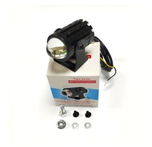 Mini Driving Light White+Yellow Pair With Free Domino 3Way Switch High quality Waterproof