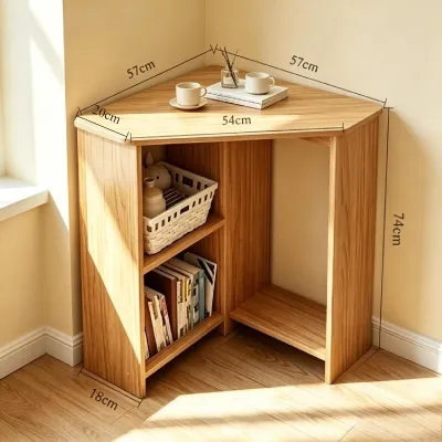 Triangular Learning Desk Corner Office Desk Corner Computer Desk Study Table Writing Desk Reading Table
