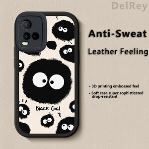 เคส vivo Y21 น่ารัก case กระแสหนัง Coal Ball Fairy Soft Silicone กล้องหน้าเต็มจอ ป้องกันกล้องกันกระแทกและกันตก ฝาหลัง