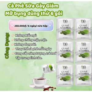 Cà Phê Nấm Men - Na Coffee Giảm Cân Hộp 12 Gói