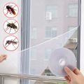 Mosquito Net Window Screen Curtain Self-adhesive Prevent Bugs Bees Fly DIY Household Indoor Door Anti Mosquitos. 
