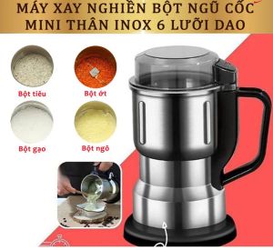 Máy xay ngũ cốc xay hạt cafe gia vị khô bột siêu mịn - Máy xay đa năng Máy xay bột siêu mịn Máy xay hạt tiêu