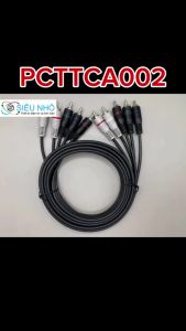 Dây AV dây cáp tín hiệu âm thanh chất lượng cao 5 đầu bông sen 18m tín hiệu cực chuẩn