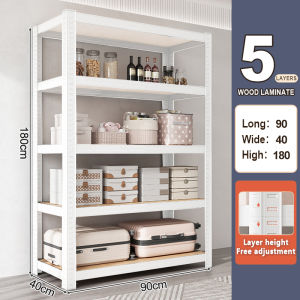 Multi-Purpose & Size Metal Shelf Boltless Metal Storage Rack Shelves Heavy Duty Height Adjustable Rack Steel Rack Shelves Kitchen Rack Shelf Rack Organizer Shelf Layer
