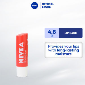 NIVEA Lip Care Peach Shine Lip Balm 4.8g