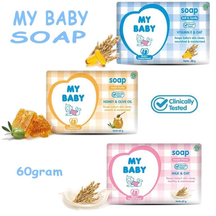 my baby bar soap 60gr sabun batang mandi bayi anak Lazada Indonesia