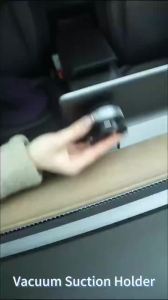 360 ° Giá đỡ điện thoại từ tính đa năng xoay với cốc hút mạnh 1.5KG hấp thụ 18-65 KPa giá đỡ điện thoại trên bảng điều khiển xe hơi