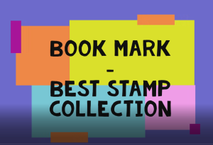 STAMPS BOOK MARKER / STAMPS COLLECTION
