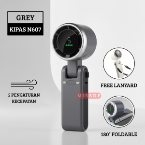 Kipas Mini Strong Fan Portable N607/ Kipas Angin Lipat / Kipas Genggam USB