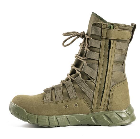 2021 ZD-FENG SHEN Lightweight Ankle Men boots, Work Spring Boots