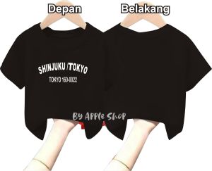 Kaos Anak 2 Shinjoku Tokyo  Kaos Distro Berkualitas Kaos Anak Cewek Kaos Murah